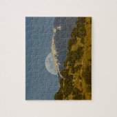 月の出はクリスト山地のサンクル越え ジグソーパズル (縦)