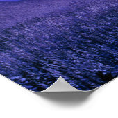 月の出(オレゴン州オレゴン州のMt Hoodの冬) ポスター (角)