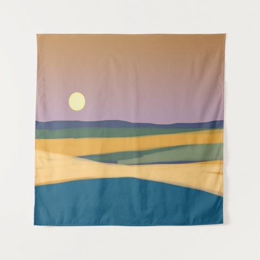 月の出 タペストリー (正面)