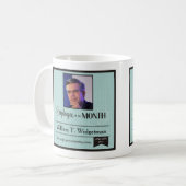 月の刺激のマグのカスタムな写真の従業員 コーヒーマグカップ (正面左)