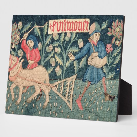 月の労働アルザス(タペストリー)ヴィクト フォトプラーク (側面)