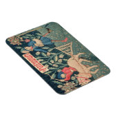 月の労働アルザス（タペストリー）ヴィクト マグネット (右側)