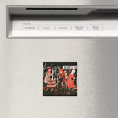 月の労働，アルザスから マグネット (インサイチュ (食洗機))