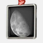 月の北極 メタルオーナメント (左)