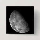 月の北極 缶バッジ (正面)