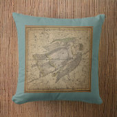 月の古代《星座》乙女座星図 クッション