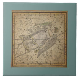 月の古代《星座》乙女座星図 タイル