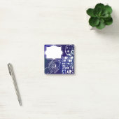 月の可愛い宇宙スロースを感動的撮影 ポストイット (オフィス)