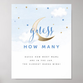 月の向こうでキャンディーのサインの数を推測 ポスター