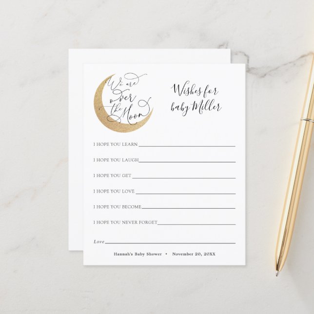 月の向こうにベビー (正面/裏面インサイチュ)