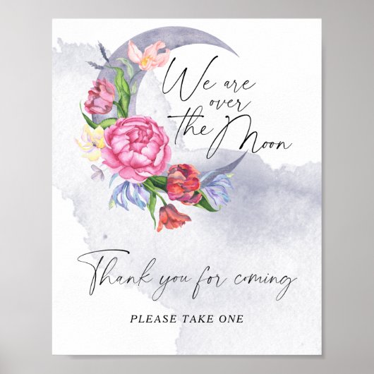 月の向こうに感謝来する ポスター (正面)