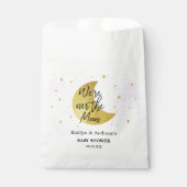 月の向こうに |ニュートラルベビーシャワー フェイバーバッグ (正面)