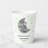 月の向こうに |ニュートラルベビーシャワー 紙コップ (裏面)