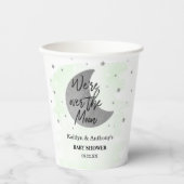 月の向こうに |ニュートラルベビーシャワー 紙コップ (正面)