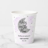 月の向こうに |ニュートラルベビーシャワー 紙コップ (裏面)