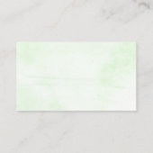 月の向こうに |ニュートラル赤ちゃんシャワー更新カード エンクロージャーカード (裏面)