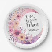 月の向こうに | フローラシャワー ペーパープレート (正面)