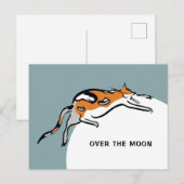 月の向こうに ポストカード (正面/裏面)