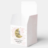 月の向こうに |女の子の赤ちゃんシャワー フェイバーボックス (オープン)