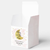 月の向こうに |女の子の赤ちゃんシャワー フェイバーボックス (オープン)