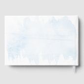 月の向こうに | 男の子の赤ちゃんシャワー記憶 ゲストブック (裏面)