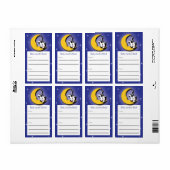 月の向こうに |蔵書票 ラベル (フルシート)