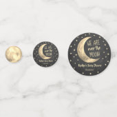 月の向こうに |赤ちゃんシャワー写真 コンフェッティ (正面)