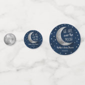 月の向こうに |赤ちゃんシャワー写真 コンフェッティ (正面)