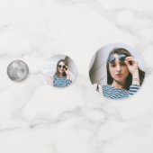 月の向こうに |赤ちゃんシャワー写真 コンフェッティ (裏面)