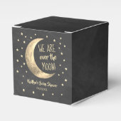 月の向こうに |赤ちゃんシャワー フェイバーボックス (正面サイド)