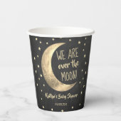 月の向こうに |赤ちゃんシャワー 紙コップ (裏面)