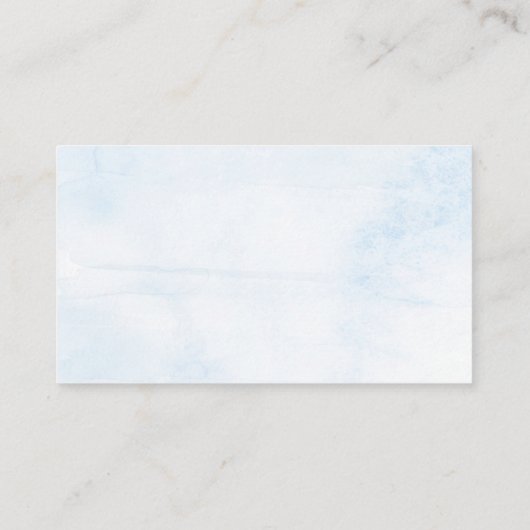 月の向こうに | Boys Baby Showerアップデートカード エンクロージャーカード (裏面)