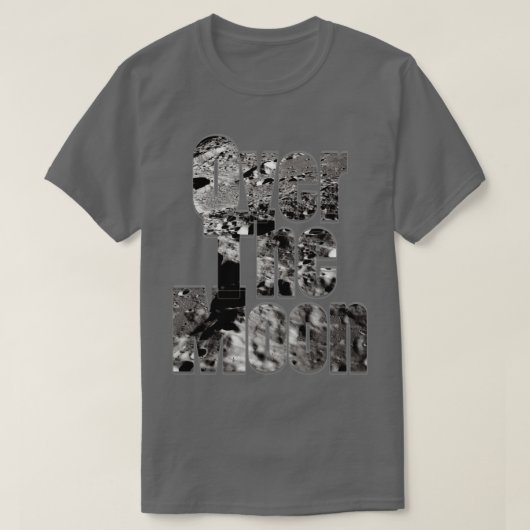 月の向こうに Tシャツ (デザイン正面)
