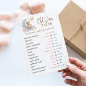 月の向こう昔の妻たちの物語ジェンダーの暴露カード 招待状