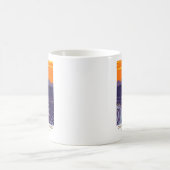 月の国記念碑アイダホのクレーター コーヒーマグカップ (中央)