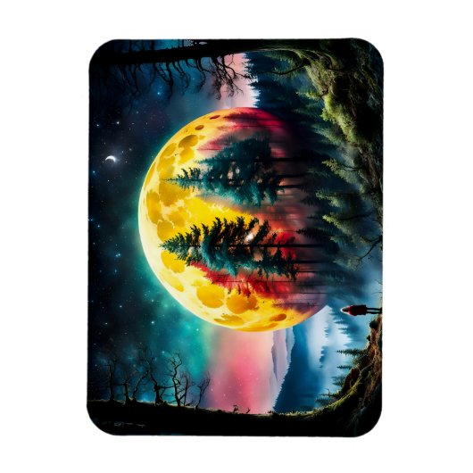 月の国 マグネット (縦)