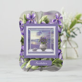 月の壺の中のスミレ (スタンド正面)