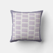 月の壺の中のスミレ クッション (裏面)