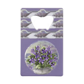 月の壺の中のスミレ クレジットカード栓抜き (裏面)