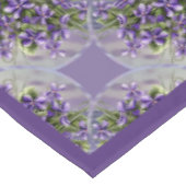 月の壺の中のスミレ テーブルクロス (アングル)