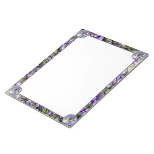 月の壺の中のスミレ ノートパッド