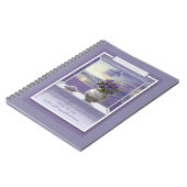 月の壺の中のスミレ ノートブック (左側)