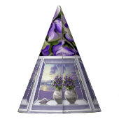 月の壺の中のスミレ パーティーハット (裏面)