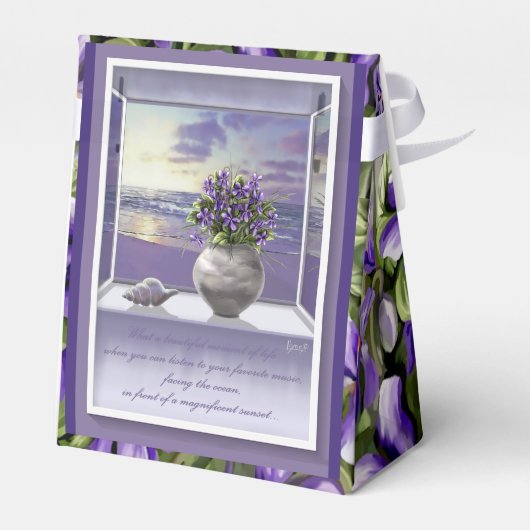 月の壺の中のスミレ フェイバーボックス (裏面サイド)