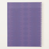 月の壺の中のスミレ プランナー手帳 (裏面)