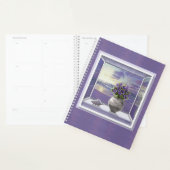 月の壺の中のスミレ プランナー手帳 (ディスプレー)