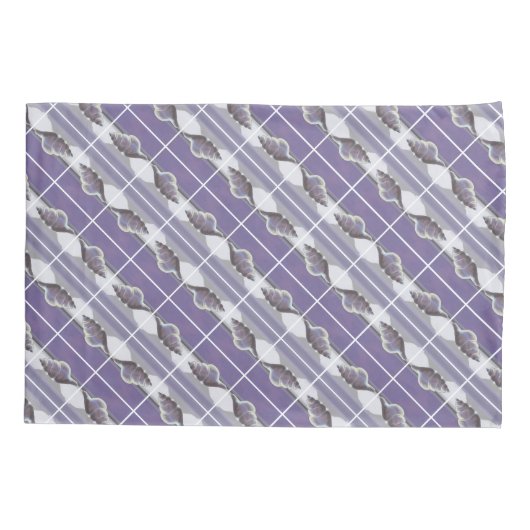 月の壺の中のスミレ 枕カバー (裏面)