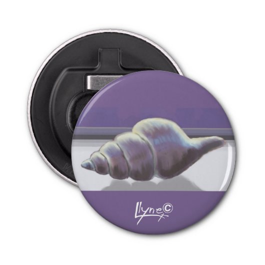 月の壺の中のスミレ 栓抜き (正面)