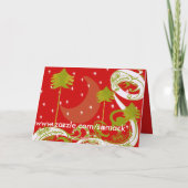 月の変更バックカスタマイズグラウンド色の松 シーズンカード (裏面)