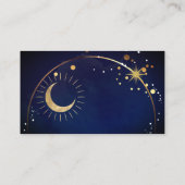 月の天体のアーチの本の要求を越えて エンクロージャーカード (裏面)